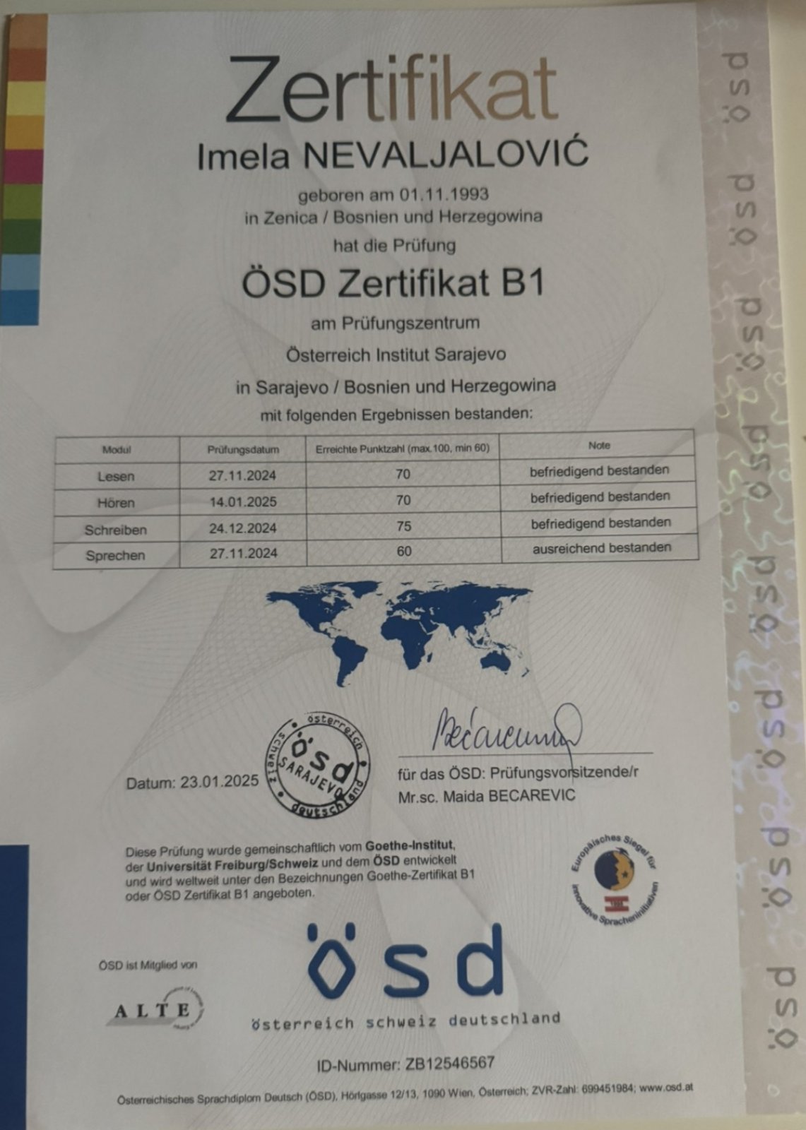 Certifikat 6